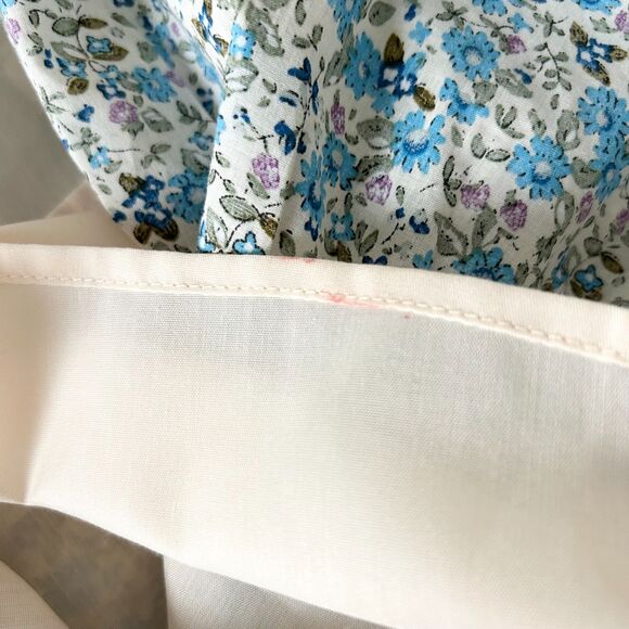 Tuckernuck Hyacinth House Quinn Blue Floral Mini Dress 100% Cotton Size XS - Picture 6 of 7